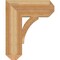Ekena Millwork Thorton Craftsman Rough Sawn Bracket, Western Red Cedar, 6"W x 18"D x 22"H BKT06X18X22THR04RWR - alternate 3